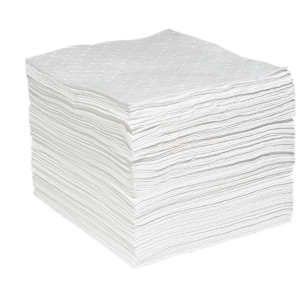 New Pig 100-Pack White Sonic Bonded Mat Pad, Mediu