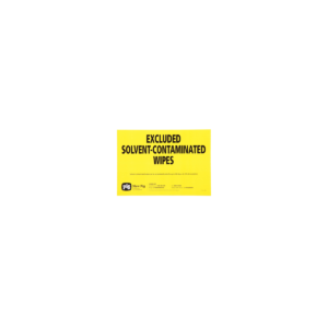 New Pig Solvent Contaminated Wipes Label (Pack of 5)