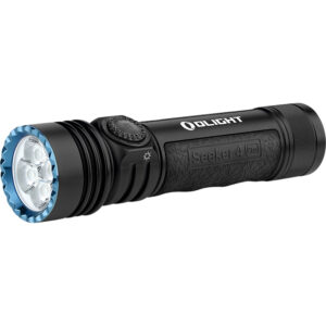 4600-lumen EDC flashlight with smooth dimming, dual charging, and multifunction holster.