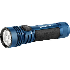 4600-lumen EDC flashlight with smooth dimming, dual charging, and multifunction holster.