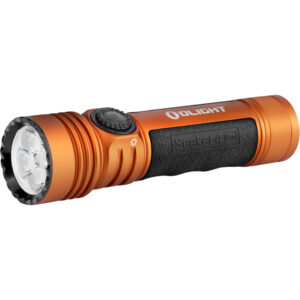 4600-lumen EDC flashlight with smooth dimming, dual charging, and multifunction holster.