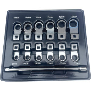19mm Ratcheting Crowfoot Wrench