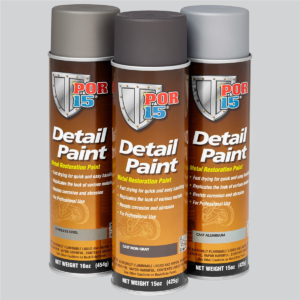 POR-15 INC 41718 Metal Restoration Paint, 15 oz Aerosol Can, Cast Iron Gray