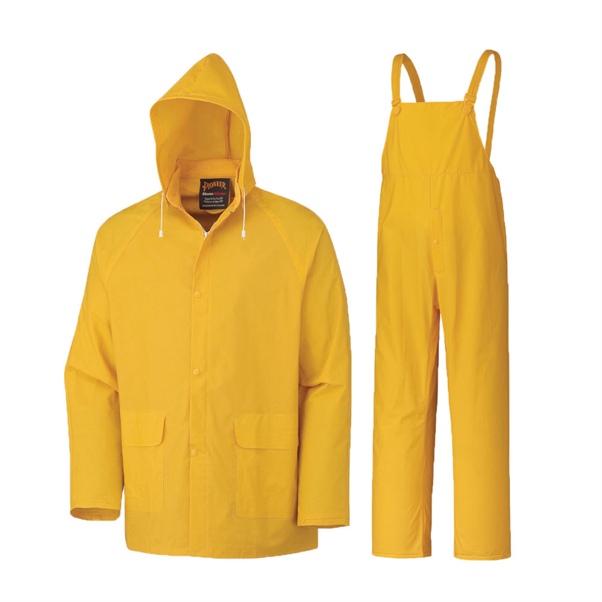 Pioneer 3-Piece Repel Rainwear - Color: Hi-Viz Yellow/Green - Size: XL