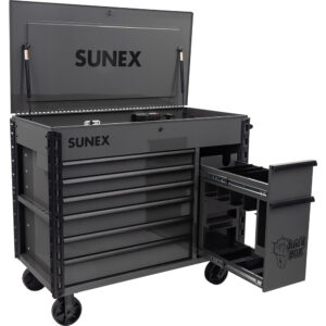 Juic'd BOX 50" 7 Drawer Powered Cart - GRAY