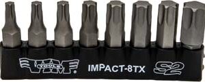 8 Piece TORX Impact Bit Set
