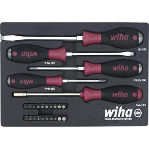 25 Piece MicroFinish Screwdriver Tray Set